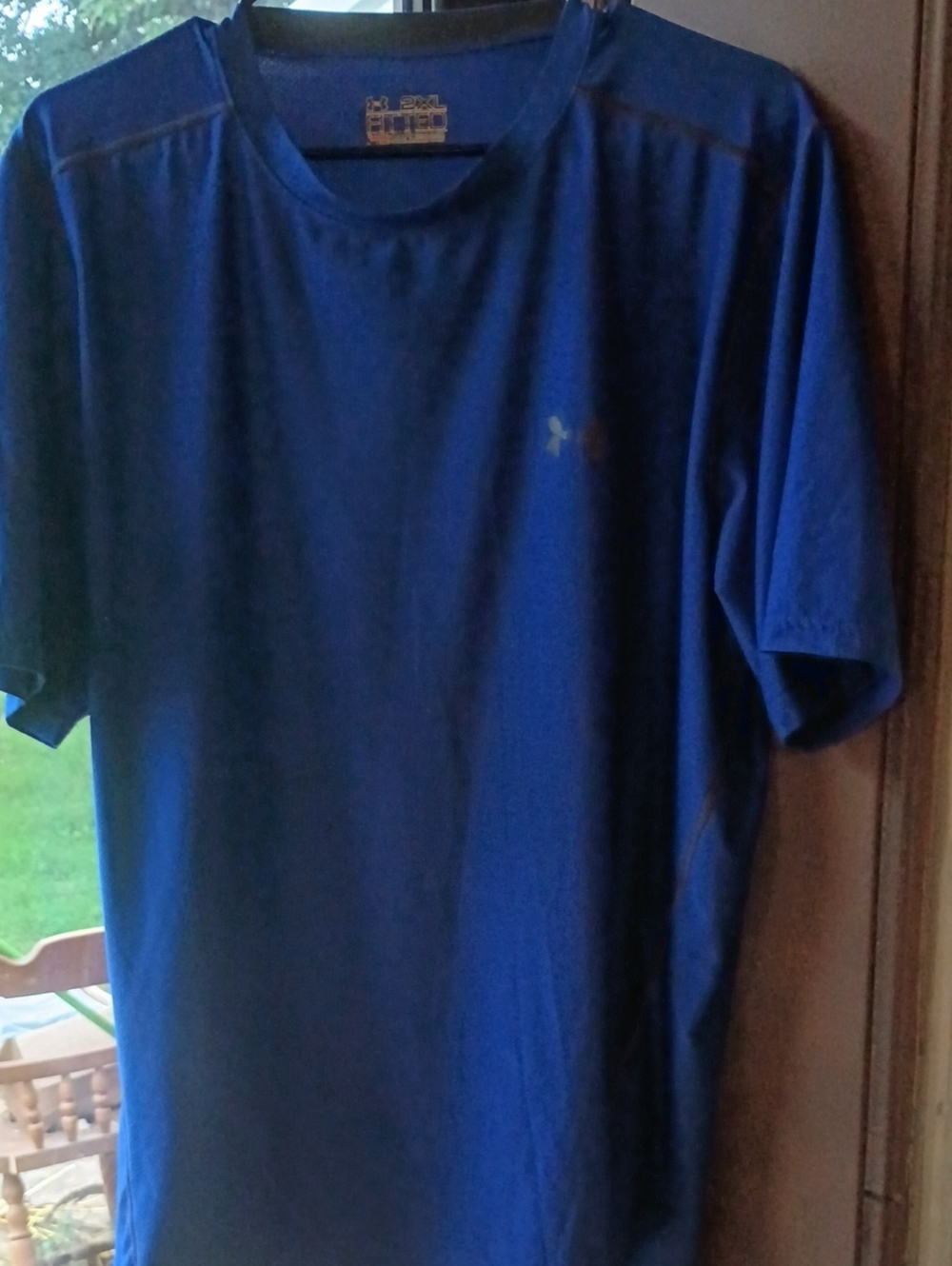 Under Armour Men’s Royal Blue Heat Gear Short-Sleeve